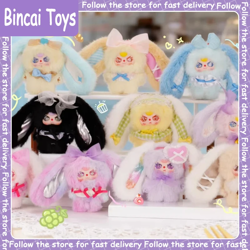 Genuine Baby Three Pocket Bunny Treasure Series Blind Box Cute Doll Pendant Collection Desktop Ornament Fashion Trend Gift