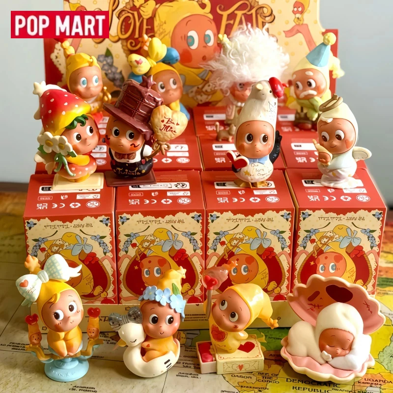 

Коллекционная фигурка POPMART из серии «Twinkle Twinkle Crush On You» в слепой коробке, кавайный декор для рабочего стола, романтический подарок на День святого Валентина