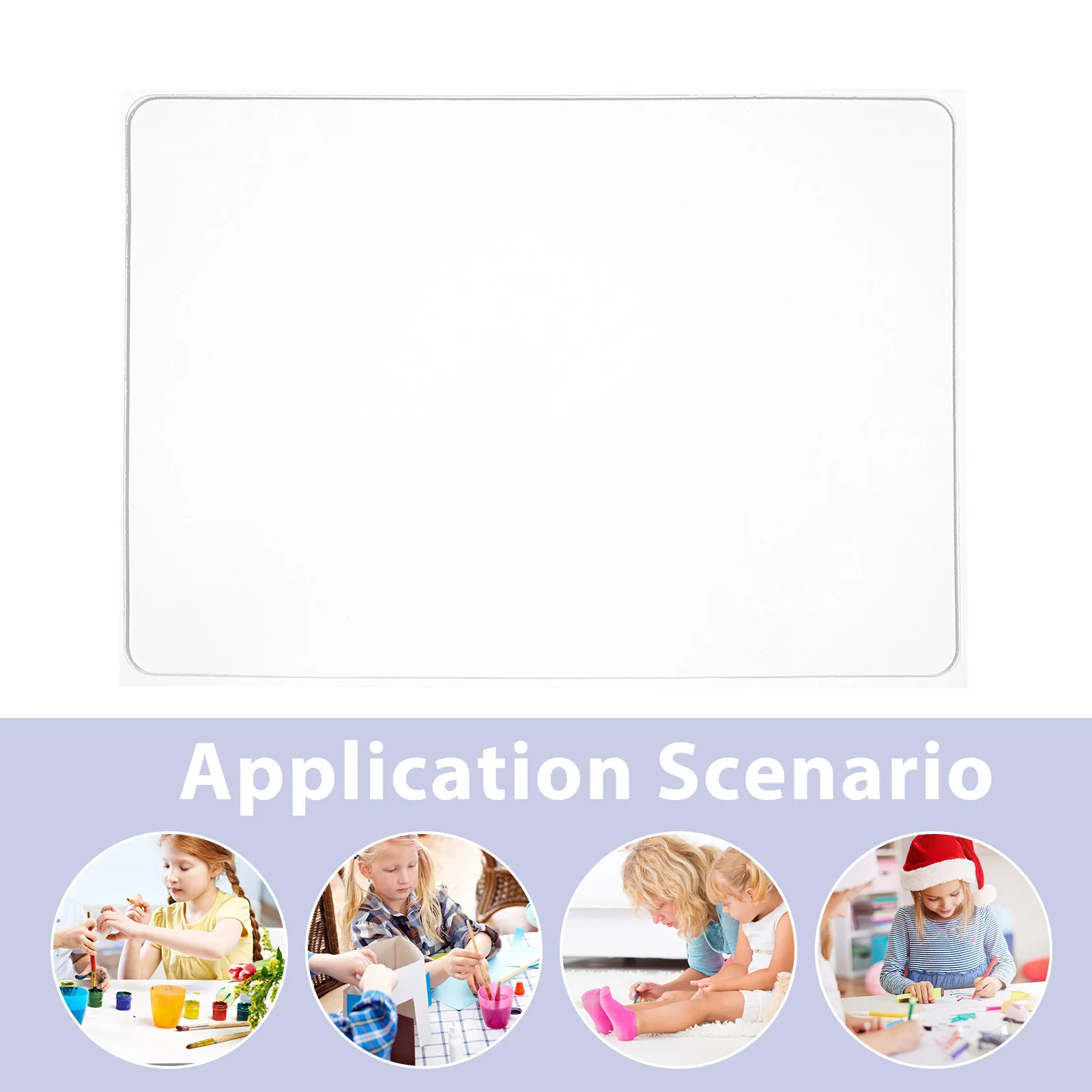 لوحة طباعة جل بسمك 10 مم، مستلزمات طباعة ناعمة قابلة لإعادة الاستخدام للحرف الفنية، آمنة وغير سامة لضغط الجل