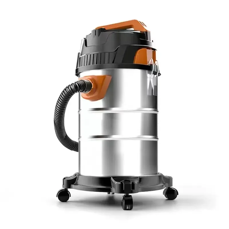 High-Power 40L 3200W Electric Industrial Wet and Dry Vacuum for Hotels Malls Warehouses Car Washes