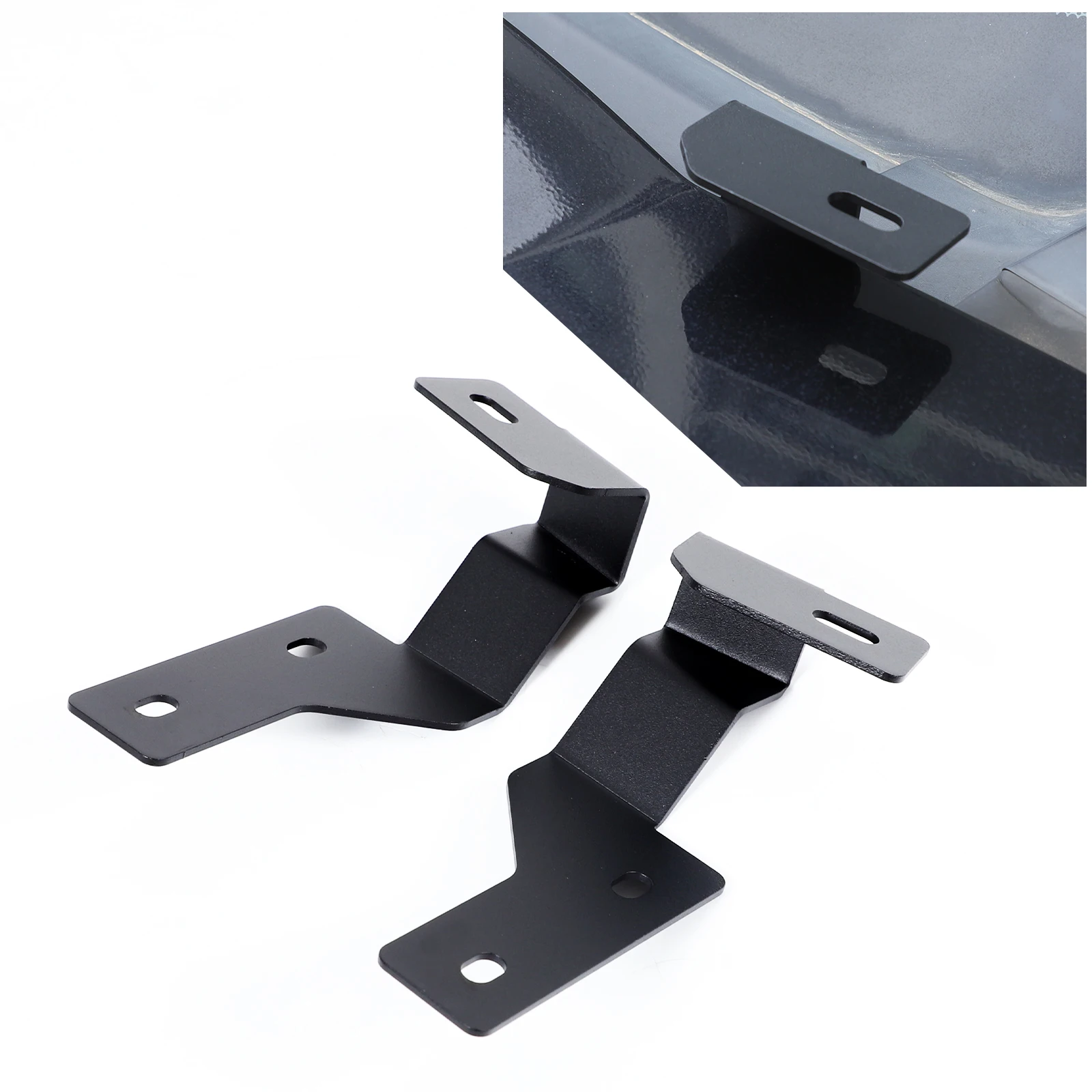 

Carbon Steel Headlight Bracket Hood Spotlight Bracket For 2015-2022 Ford Ranger Exterior Accessoriess