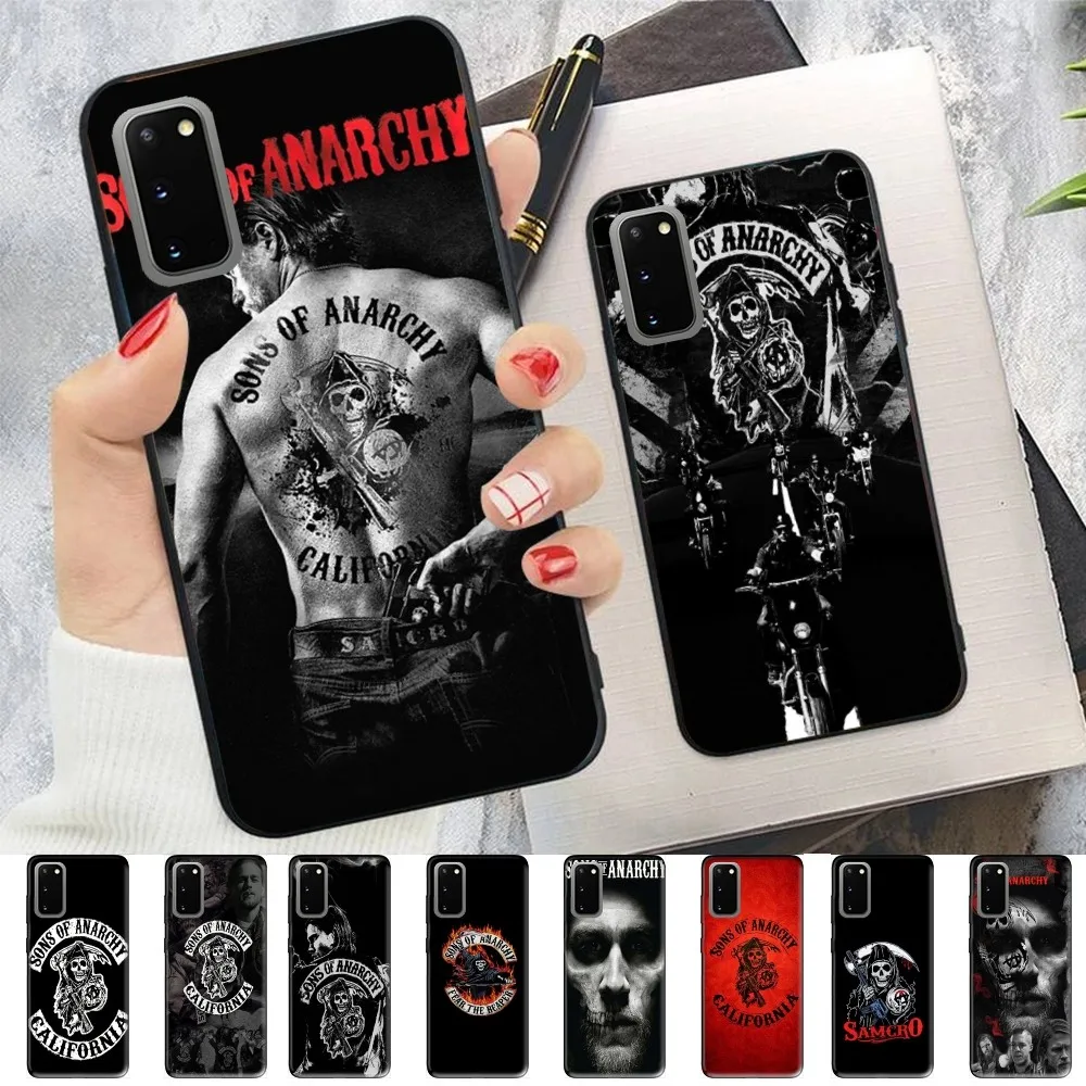 S-Sons of A-Anarchy TV Phone Case For Samsung S 9 10 20 21 22 23 30 23 24 plus lite Ultra FE S10lite Fundas