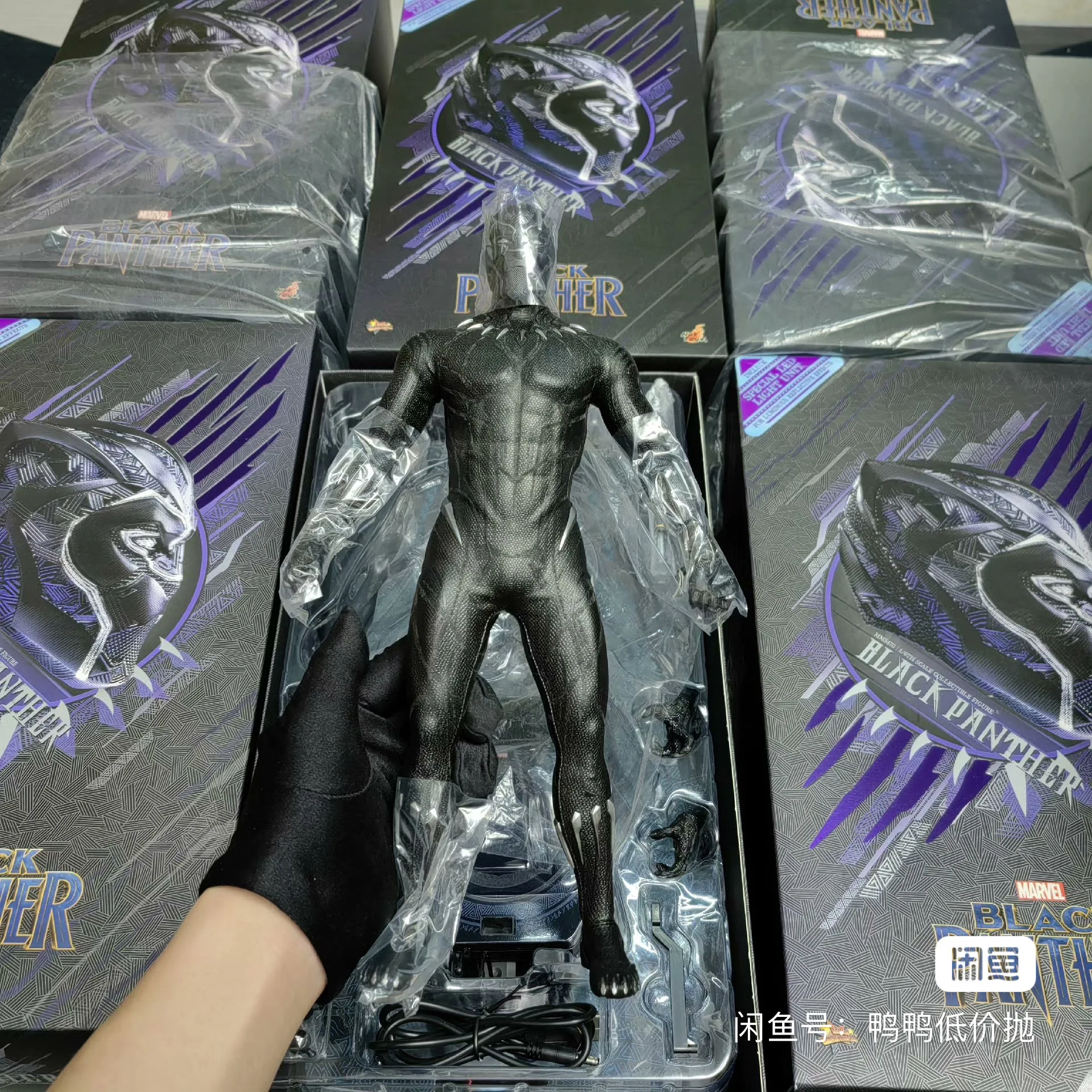 

Оригинальный Ht Mms470 1/6 Черная Пантера 2.0 Marvel Фигурка Игрушка Подарочная Модель Гаражный Комплект Коллекция Хобби Детский Подарок