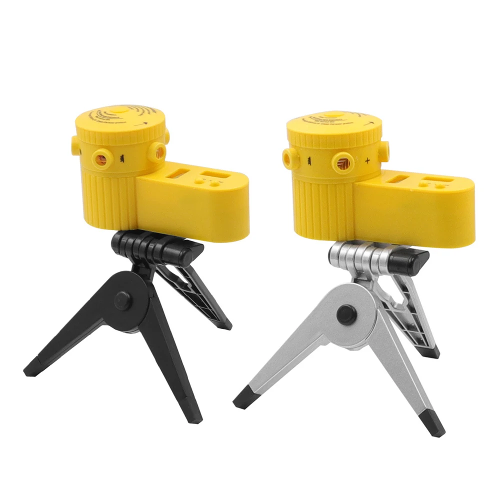 Laser-Nivelliergerät, multifunktional, 4-in-1, Haushalts-Nivellierlineal, Messlaserlineal mit drehbarem Stativ, vertikale horizontale Wasserwaage – Detail 12
