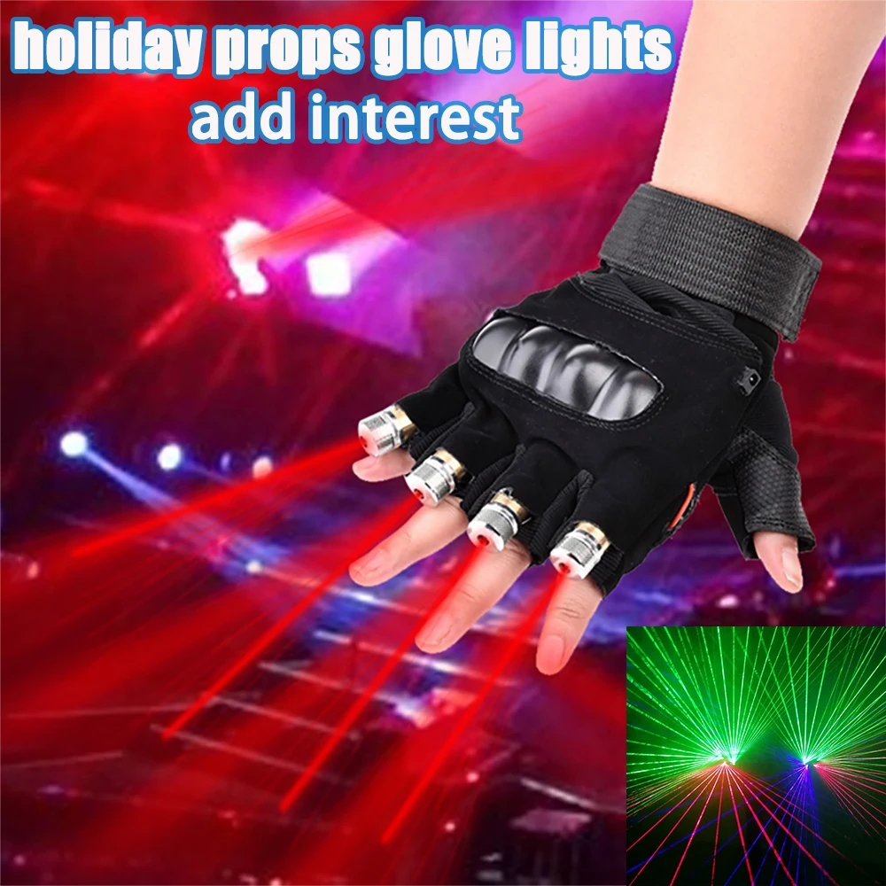 

Новинка, Светильники для диджея, красные и зеленые лазерные перчатки, Светильники для комнаты, Уличные светильники, перезаряжаемые лазерные перчатки, осветительная стойка