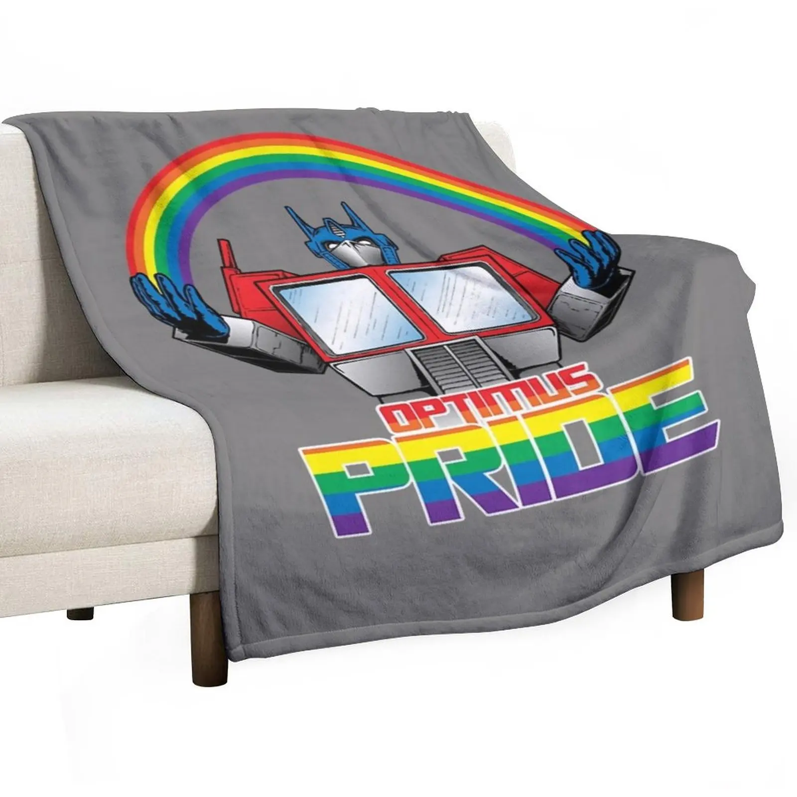 Optimus Pride Throw Blanket Bed Kid'S Camping Blankets