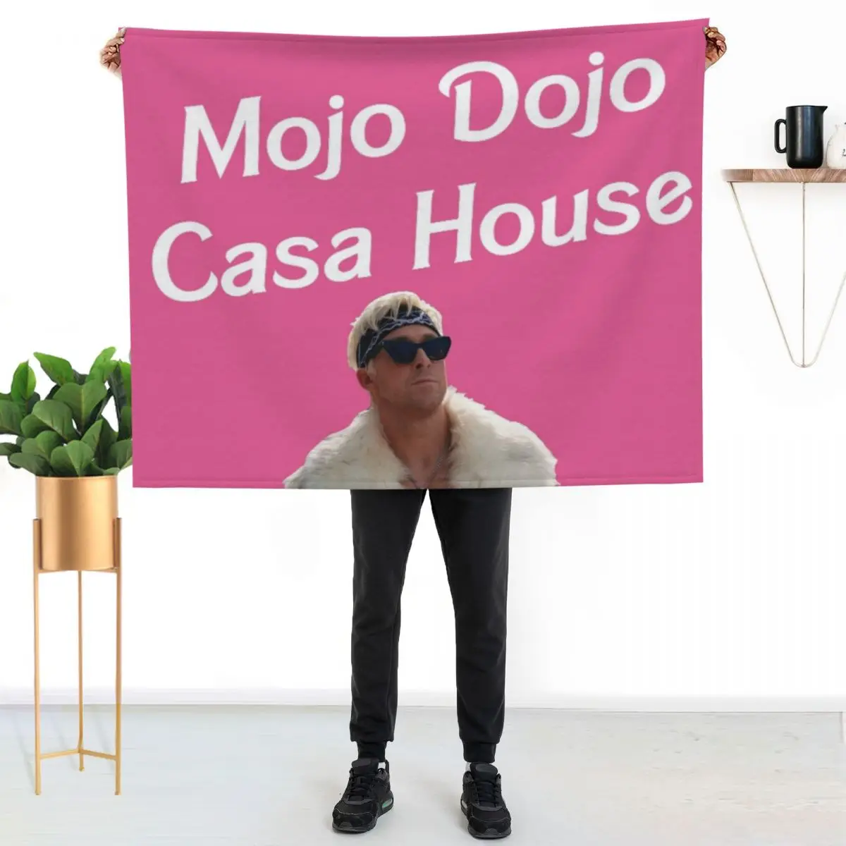 Ken's Mojo Dojo Casa House Throw Blanket Picnic Furry Decorative Sofas Single Flannels Moving Blankets