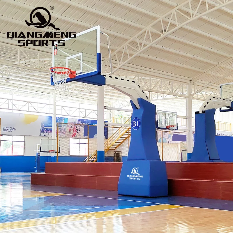 Outdoor Indoor Professional Basketball Equipment Event Level Inground Basketball Hoop FIBA Basketball Stand