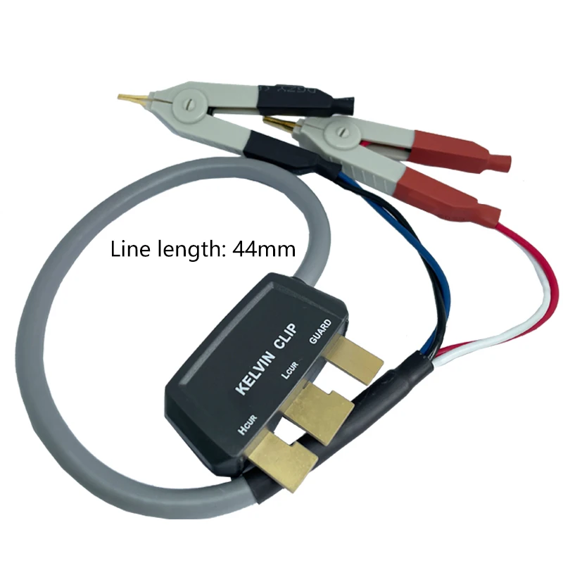 Lcr meter vier-terminal test clip smd patch element Fingerhut befestigung piezo elektrische keramik wafer befestigung lcr brücken test vorrichtung – Detail 15