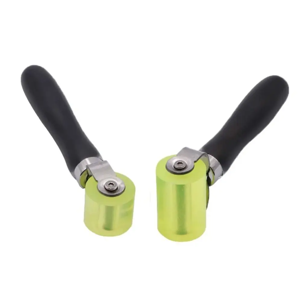 Push Wheel Car Sound Deadener Roller Anti-slip Comfortable Grip Audio Sound Insulation Sponge Roller Durable Rubber