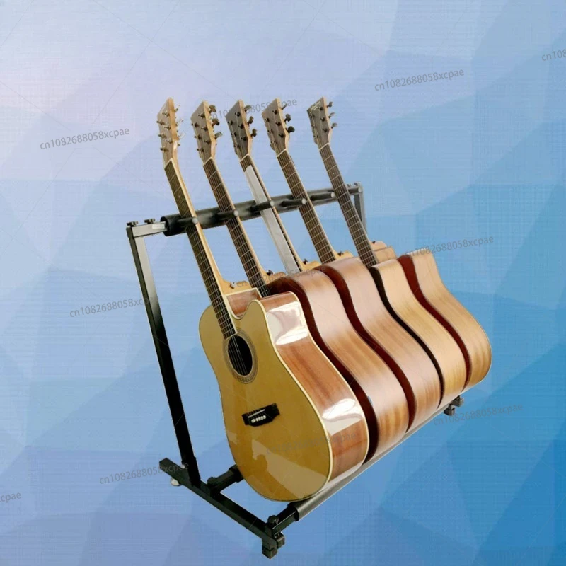 Support de guitare à 5 têtes, support multibrins, ensemble multi-positions, présentoir pour guitare basse