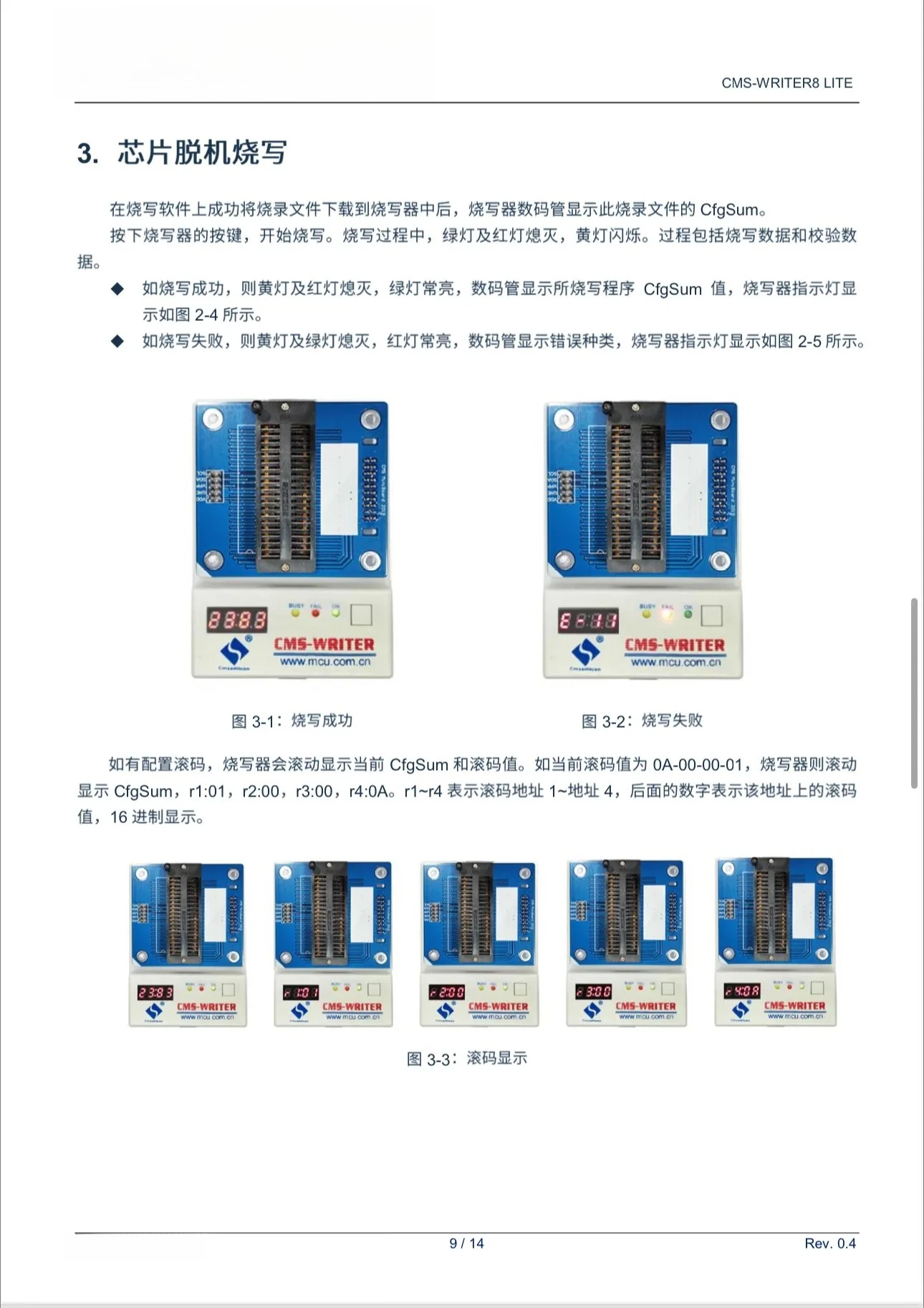 For CMS-WRITER8 LITE,CMS Single-Chip Microcontroller Programmer
