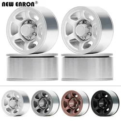 NEW ENRON Aluminium alloy 1.55 inch Beadlock Wheel Rim hub For RC 1/10 Crawler tires Axial 90069 LC70 LC80 jimny CC01 TF2