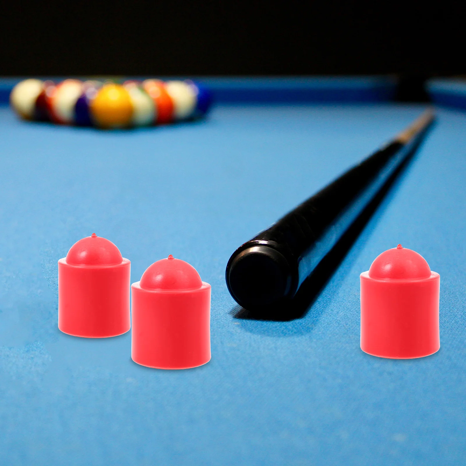 

20pcs Pool Cues Protective Tail Billiard Supply Rubber Sleeves Durable Replaceable Cue End Protectors Snooker Supplies