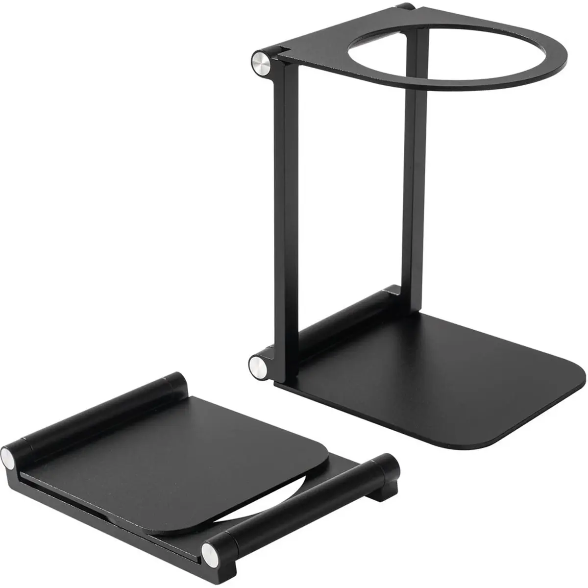 A50U Pour over Coffee Maker Stand,Foldable Portable Electric Espresso Machine Stand,for Coffee Grinder, Dripper Black