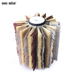 200x220x25.4mm Emery Cloth Sisal Polishing Wheel for Woodworking