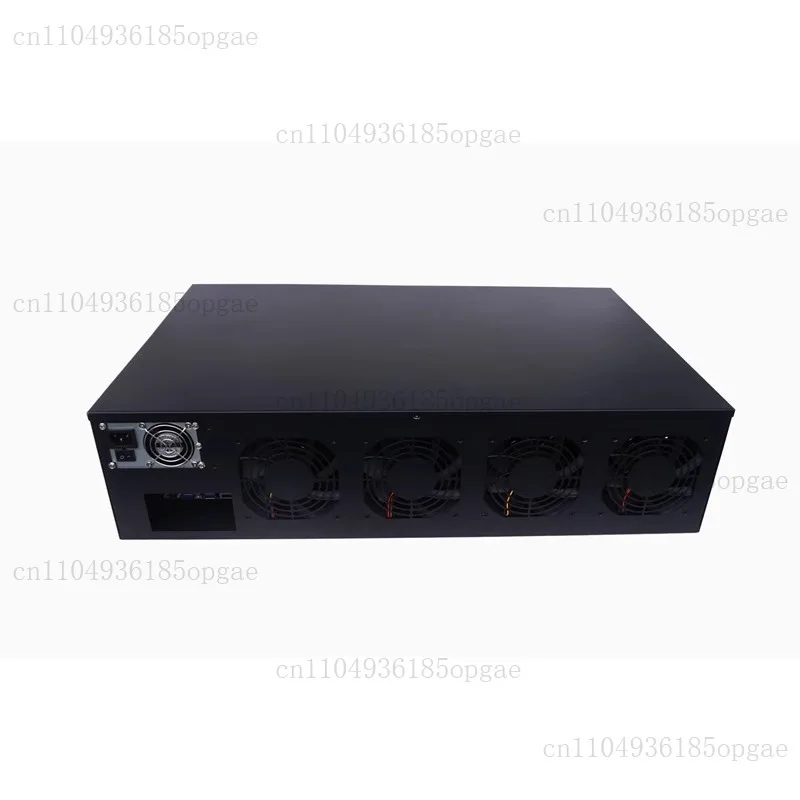 8-card Silent Barebone System Platform Computer Multi-graphics Card Case 857SAi-1.0 Mine 580-3090 Cards 7.0 Pitch