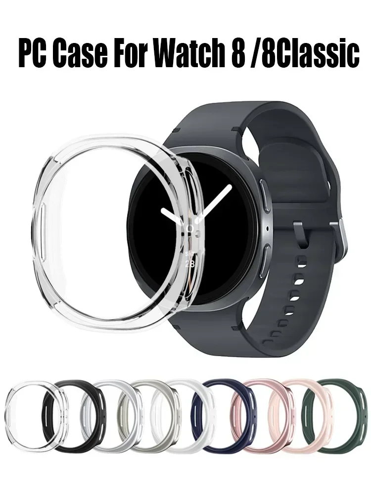 Für Samsung Galaxy Watch 8/9 40/44mm Matte Cover Schutzhülle aus Hartplastik für Galaxy Watch 8 Classic Hollow Out Shell Zubehör. – Detail 4