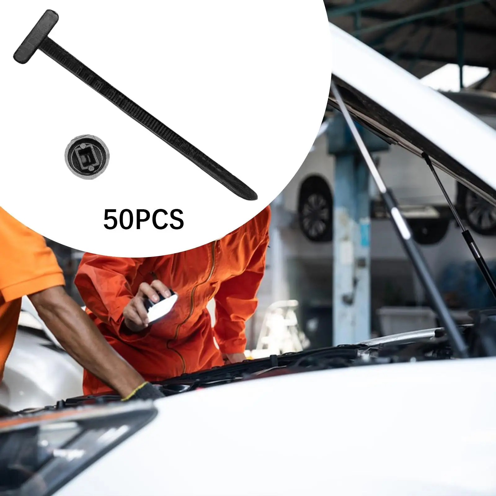 

Cable Tie Nylon Multipurpose Heavy Duty Universal Cable Ties Tool Fastener Clips for Car Daily Repair Auto Fixing