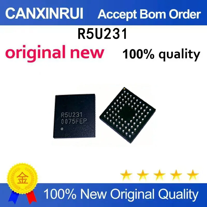(5-100 pieces)New stock R5U231 R5U231 BGA