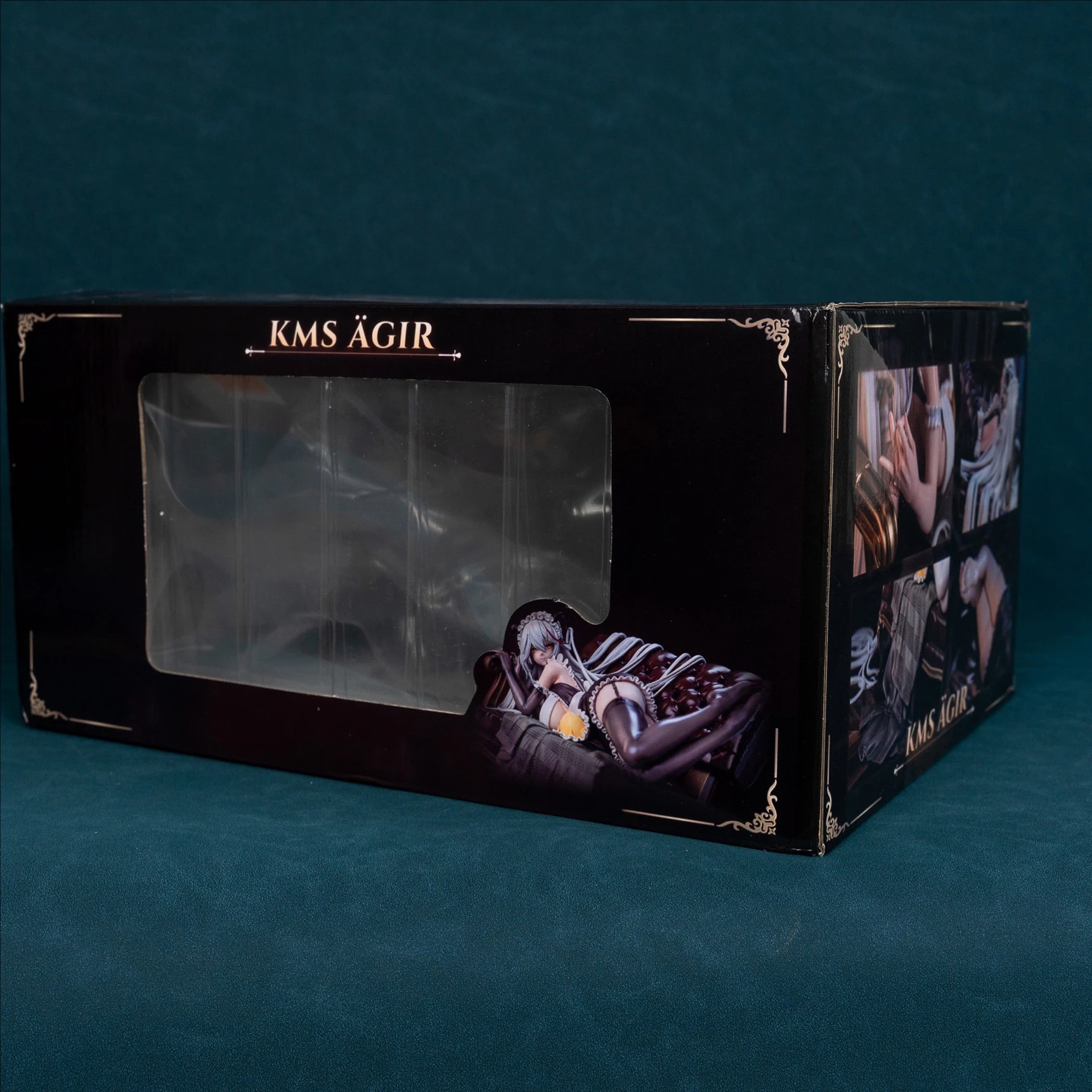 لعبة Azur Lane KMS Agir Gk أنيمي بولي كلوريد الفينيل نموذج لجسم دمية لعبة 16 سنتيمتر فتاة جميلة منضدية حلية لعبة مجسمة هدية #6