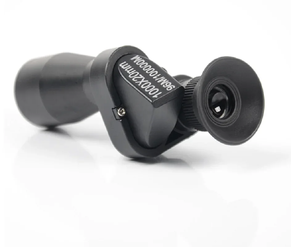 Portable 1000x Zoom Monocular, 20mm HD Telescope for Hunting Fishing Camping Bird Watching, Mini Pocket Size - view 2