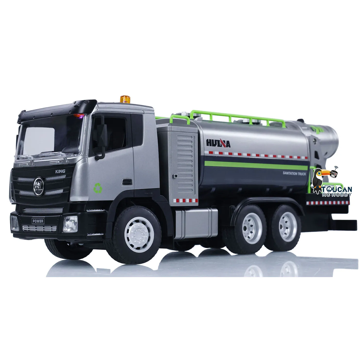 US Verkauf 1/18 HUINA 1316 Fernbedienung Spray Nebel Kanone Lkw 9CH RC Auto Modell Spielzeug