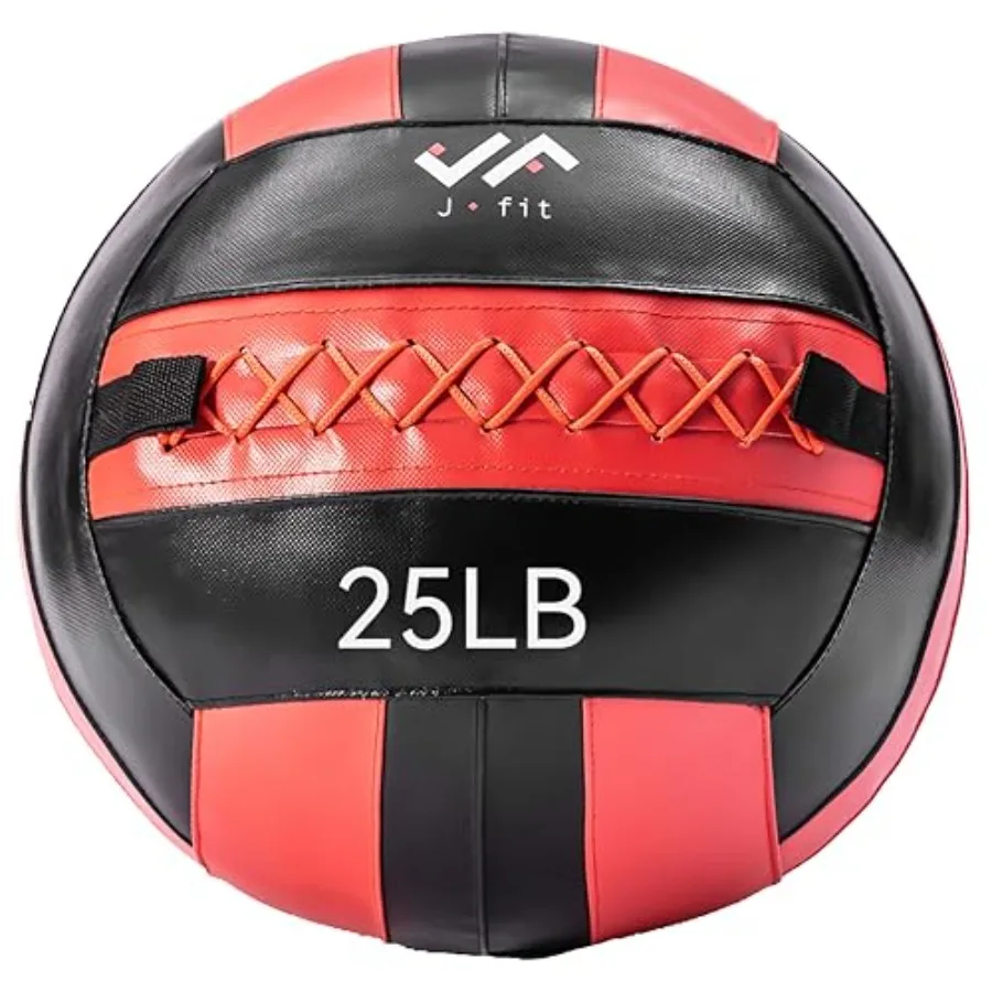 Wall Ball Premium Soft Weighted Exercise Ball for Strength Conditioning Gym Home Workouts 4-30 LB