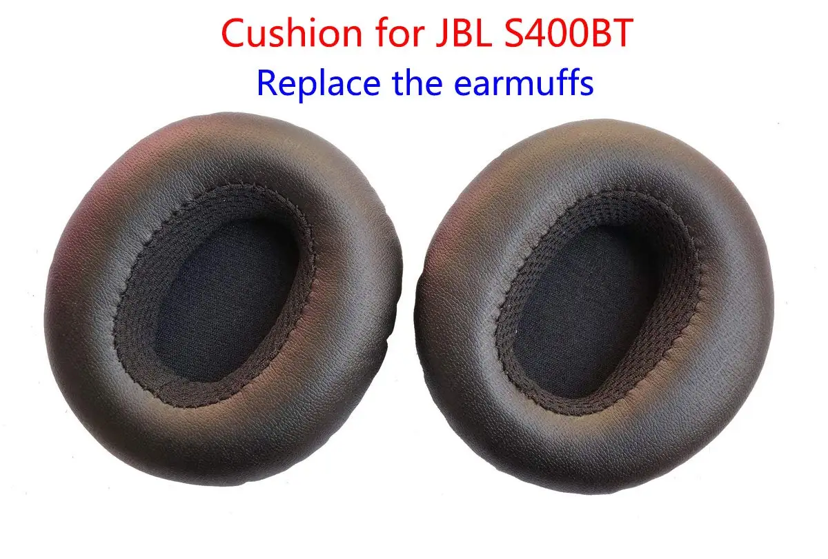 Bantalan telinga pengganti untuk JBL synchrom S400 BT nirkabel Bluetooth dan bantalan Headset S300i (1 pasang)