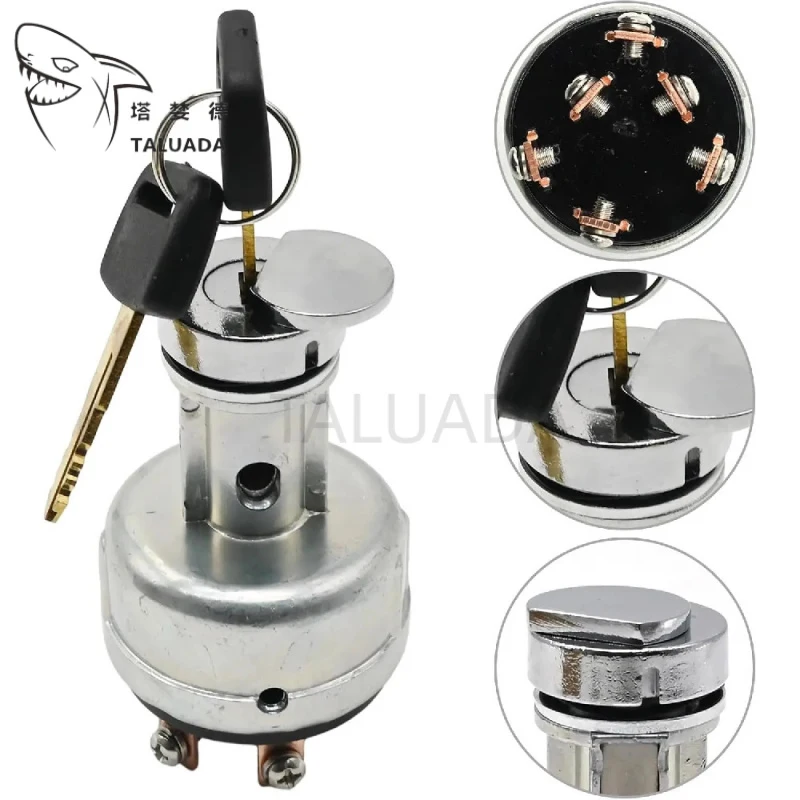 08086-10000 Star Switch For D85MS HD405 HM250 HM300 HM400 WA800 Bulldozer Dump Trucks Wheel Loader Starting Ignition Switch