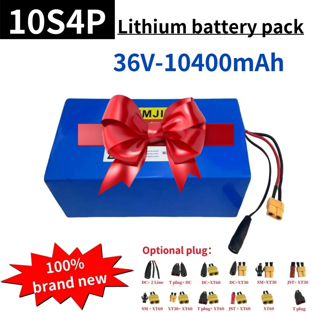 36V 10400mAh battery pack Electric Scooter Lithium 10S4P 18650 Battery 36V 10.4Ah Electric Scooter Electric Scooter Battery