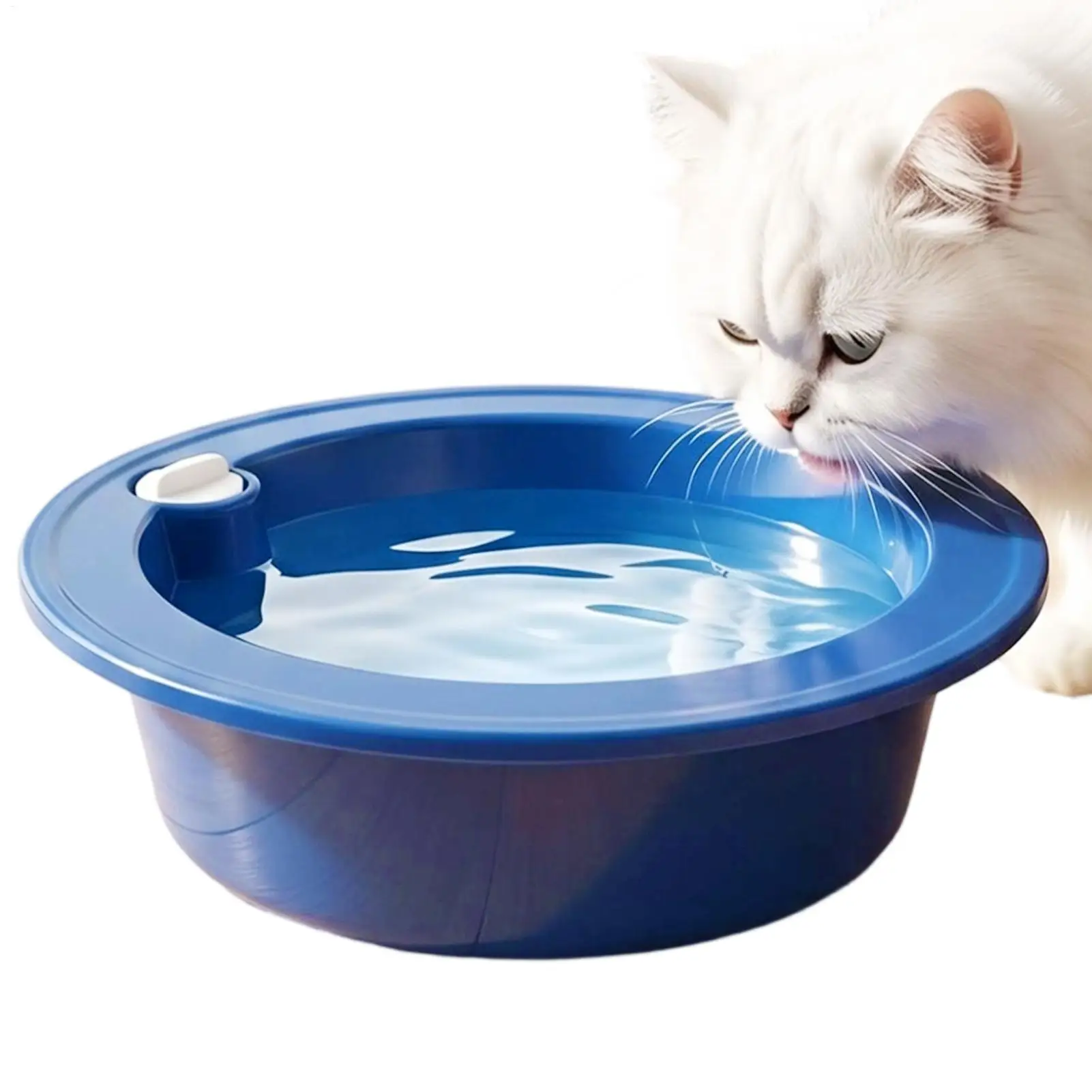 Freeze Cooling Dog Bowl Leak-Proof Hydration Drinker 1800ml Summer Cooling Pet Feeder for Small Medium Large Breeds Camping RV