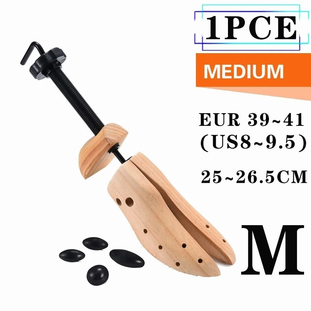 

Shoe Care Adjustable Shoe Stretcher Prevent Creasing Wooden Shoe Tree Stretcher EU34-46 Tension Spring Coil Shoe Expander Boots