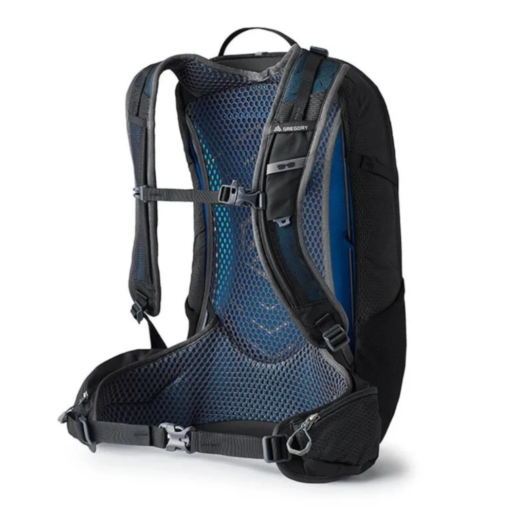 GREGORY Citro 24 Backpack Outdoor Hiking Camping Trekking Rucksack 24L Lightweight Daypack Men Women Ventilated Sports Bag Black