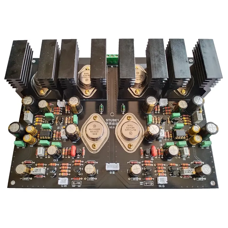STUBE1 Hi-Fi Audiophile-grade Pure Single-ended Class A Preamplifier Board, Compatible with Headphone Amplifiers