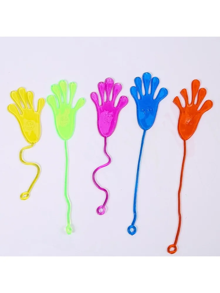 5-50 pièces enfants drôle mains collantes jouet paume élastique collant Squishy claque paume jouet nouveauté cadeau fête jouets anniversaire pour les enfants