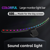 600MM USB Stepless Dimming Monitor Light Bar Screen Hanging Lights Curved RGB Background Atmosphere Desk Lamp Reading Gaming