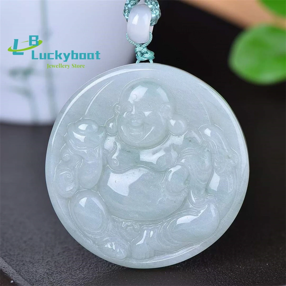 Natural Tianshan Cuida Belly Maitreya Buddha Pendant is Simple Personalized Fashionable Exquisite and Versatile for Men and Wome