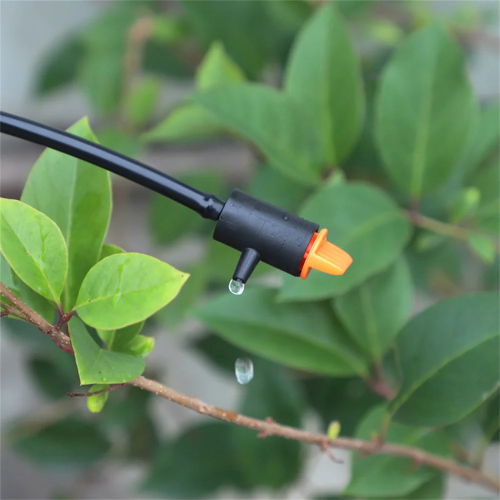 1/3/5PCS Micro Drip Irrigation System Tool Adjustable Dripper Pressure Compensated Dripper Garden Plants Watering Regulator