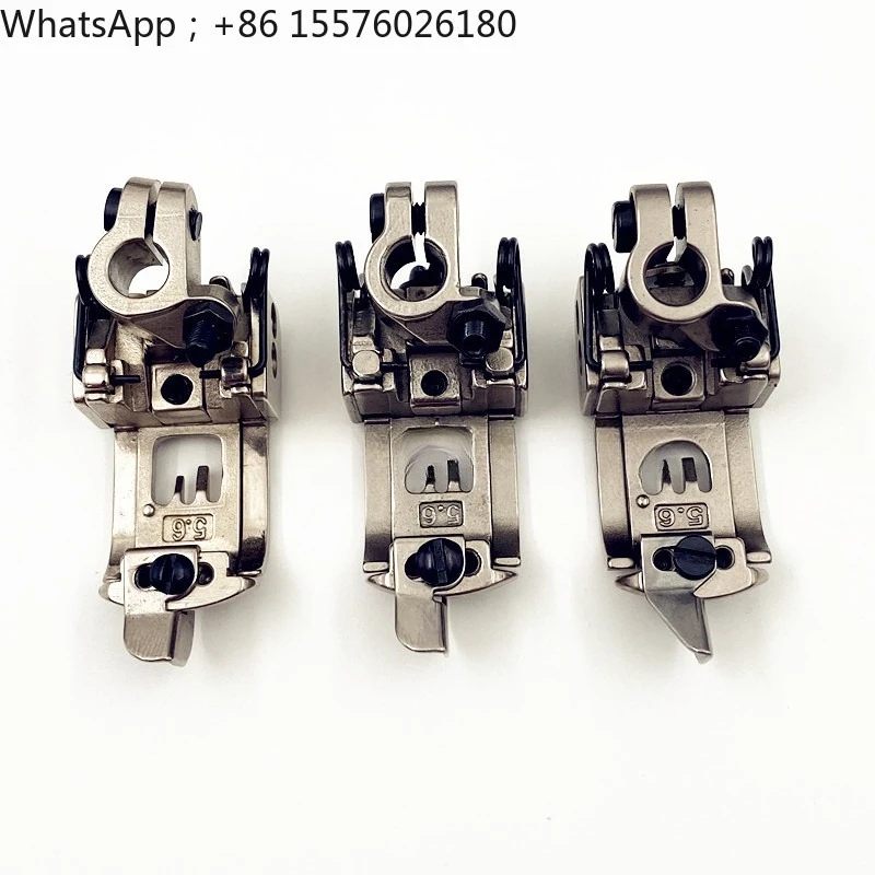 2700 Three-needle Five-thread Interlock Sewing Machine Presser Foot 888 Xingrui Small Square Head Car Import 5.6 Presser Foot