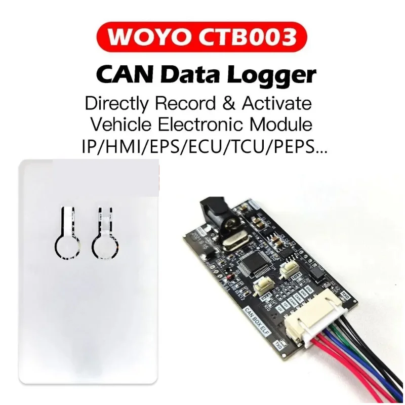 CAN BUS Data Logger for All Car CAN BUS Module Data Transceiver Automotive Diagnostic Tool for EPS/IP/HMI...