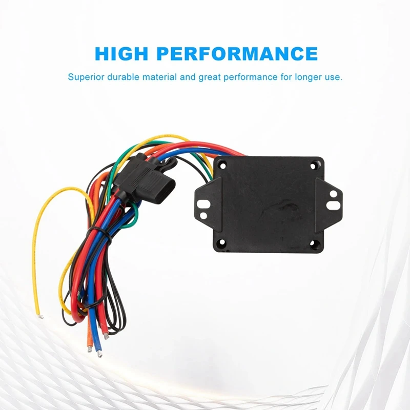 0444 Digital Radiator Fans Controller Swith Kit Adjustable Temperature Range Digital Electric Thermatic Fan Switch Kit