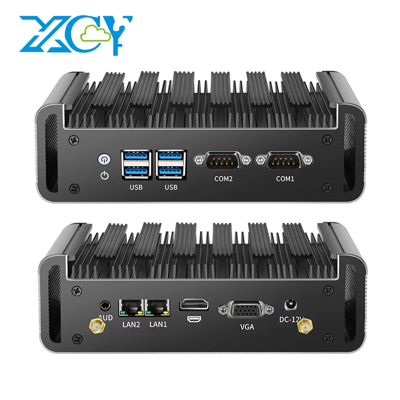 Mini PC Intel Core 4th 5th i3 i5 i7 2x COM RS232 2xGigabit Ethernet Mini PCIe 4xUSB3.0 HDMI VGA Support Windows Linux Openwrt