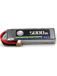 3S 11.1V baterie 5000mAh 60C zabawki bateria LiPo 3S do helikopter RC samolotów dron Airsoft baterie