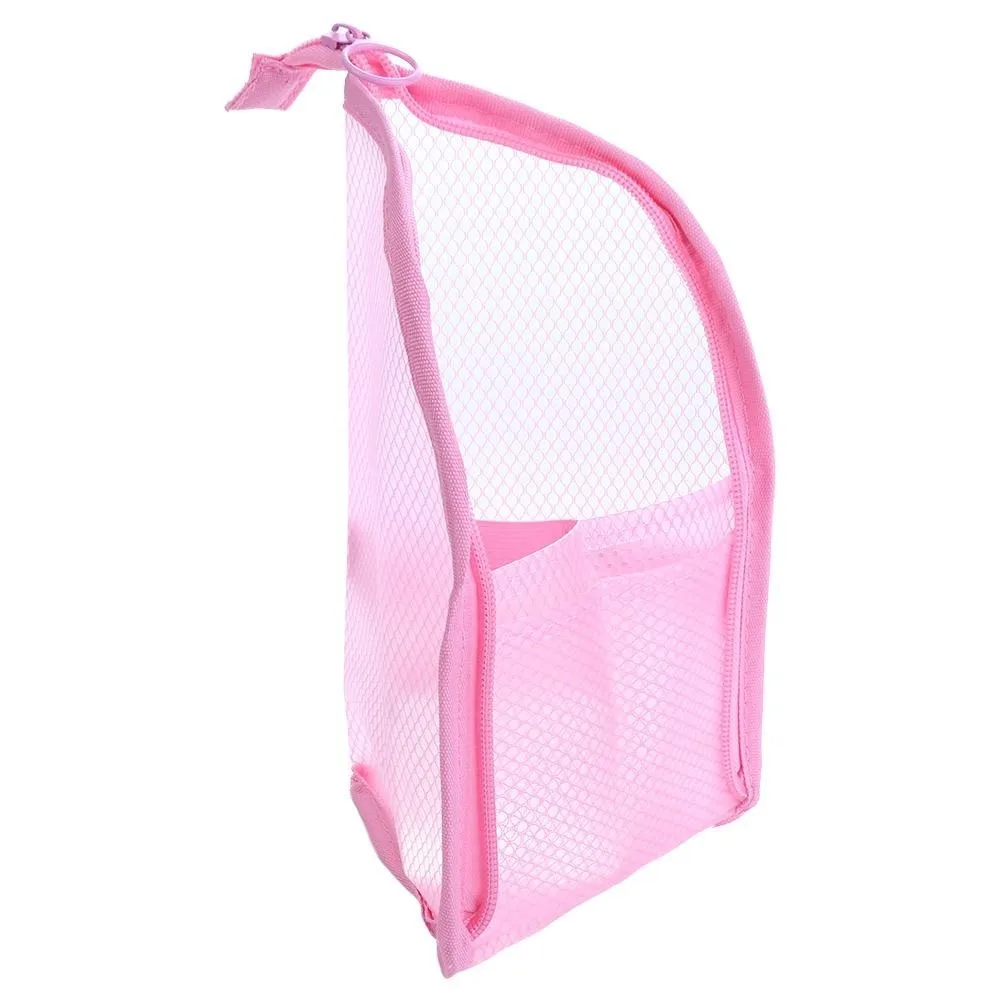

Folding 1 Pc Toiletry Bags Storage Bag Travel Toothpaste Makeup Bag Washing Organizer Mesh Cosmetic Bag Makeup Brush Bag