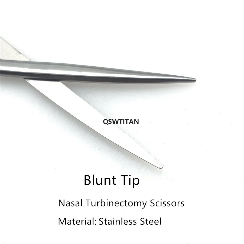 Imagem -03 - Tesoura Nasal Borda Afiada Rhinoplastia Tesoura Cirúrgica Instrumento de Operação em Aço Inoxidável