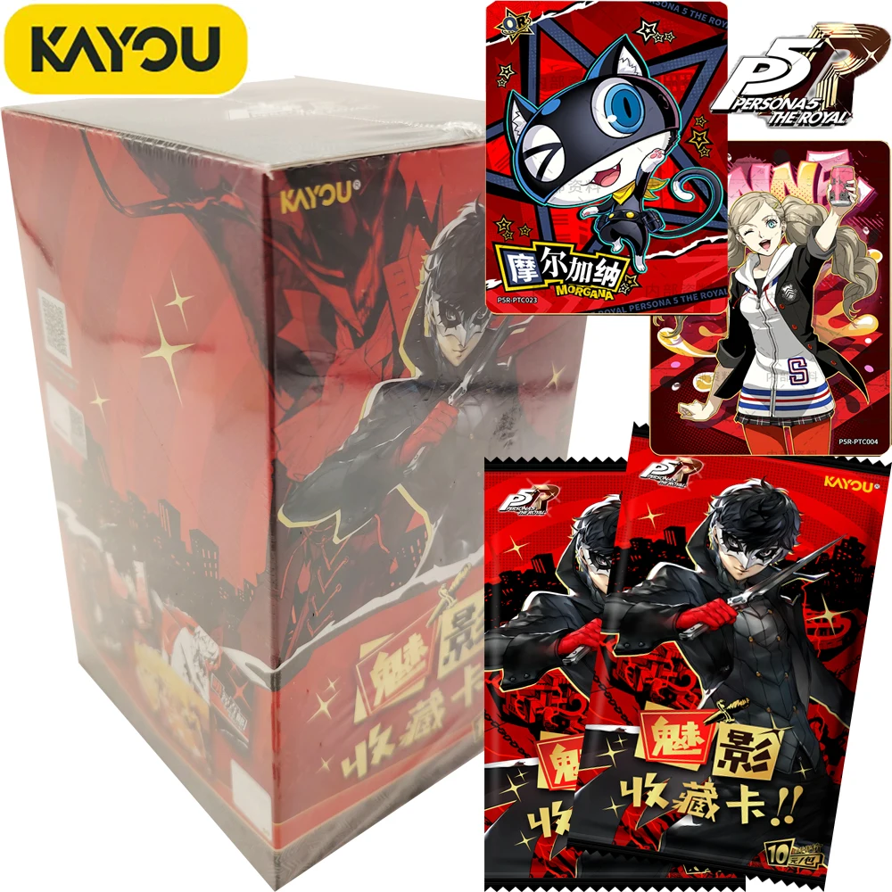 KAYOU Official Persona 5 Collection Card Joker‌ Ryuji Sakamoto Ann Takamaki Yusuke Kitagawa Games Characters Rare Cards Gifts