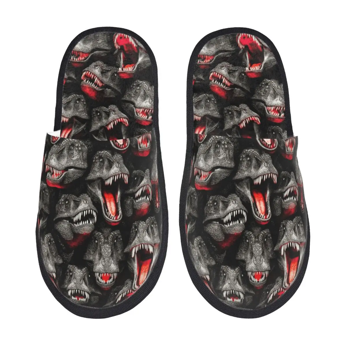

Мягкие тапочки-слипоны для женщин с эффектом памяти, в виде динозавров из юрского периода, для дома и отеля