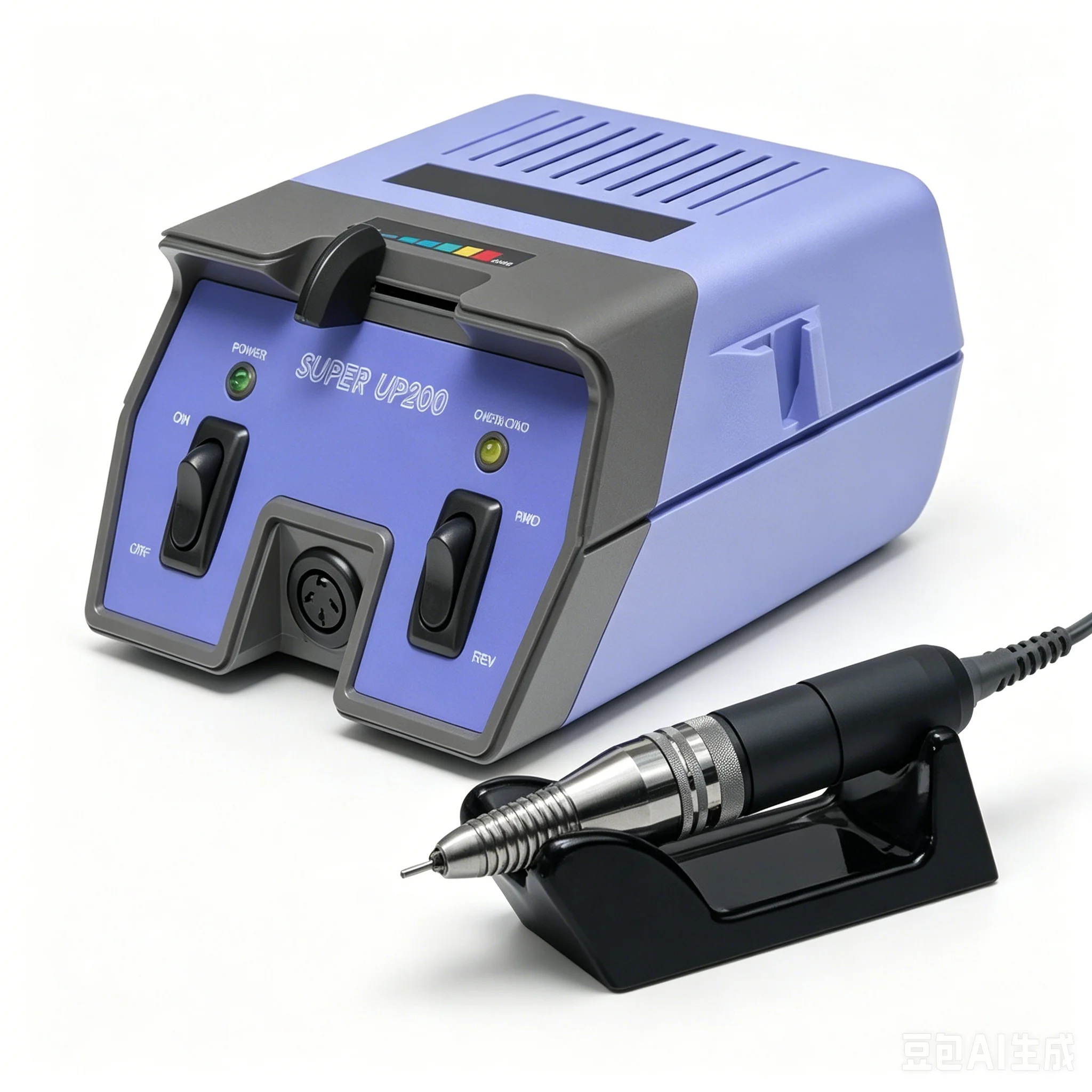 Cloth Japan SUP200 Lila AT-Upower G5 Handstück Professionelle Maniküre-Poliermaschine Pediküre Elektrische Feile Super UP200 Nagelgerät
