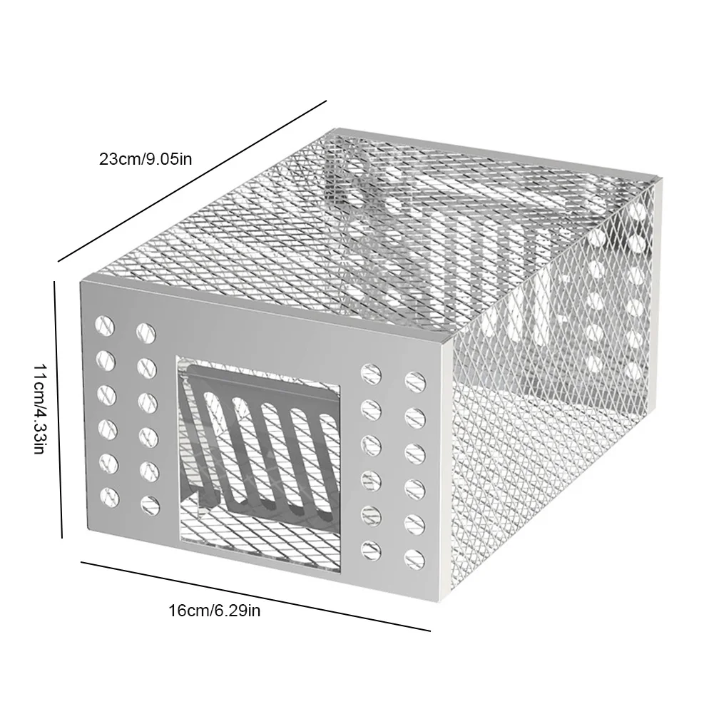 مصيدة فئران بشرية قفص دورة مستمرة أوتوماتيكية مصيدة فئران حديدية مصيدة فئران حية لالتقاط أو إطلاق القوارض #6